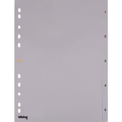 Office Depot Register A4 Grau 11-fach