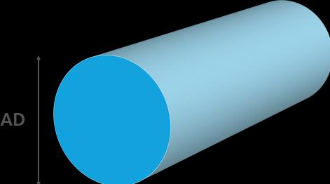 Produktbild Brütsch-Rüegger Metals Rundprofil Messing, 40.00 mm (2 x 1 m)