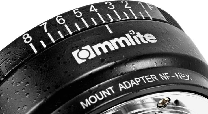 Actual product image Commlite Adapter Nikon F lenses to Sony E (Standard, Nikon F)