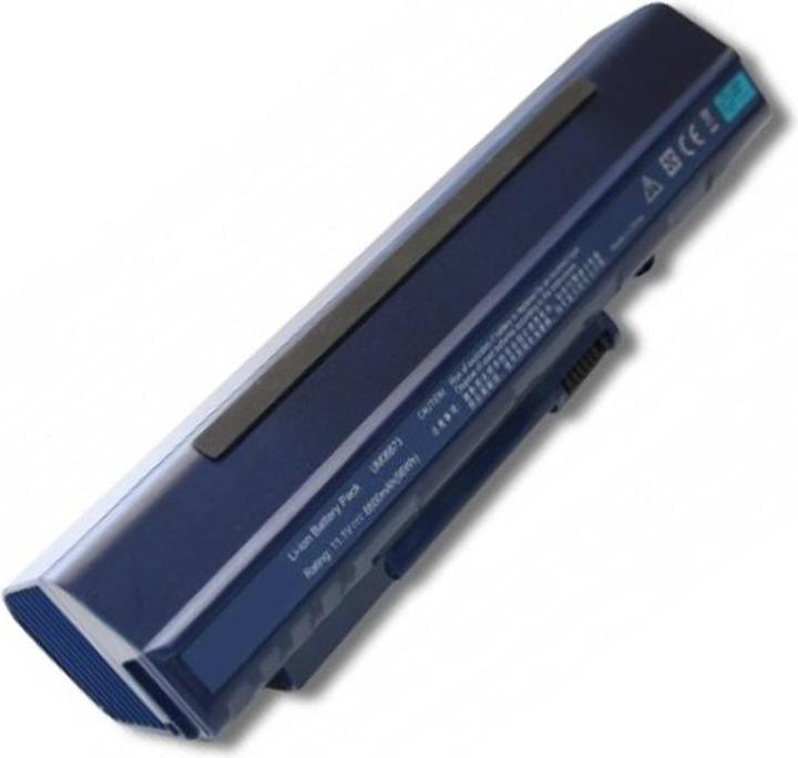Acer Akku Aspire One schwarz bzw. dunkelblau (12 Zellen, 8800 mAh)
