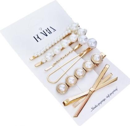Produktbild Ecarla Elegant Hairpins Gold 4Pcs