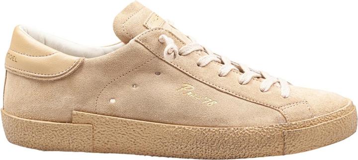 Philippe Model prsx sneakers in beige suede