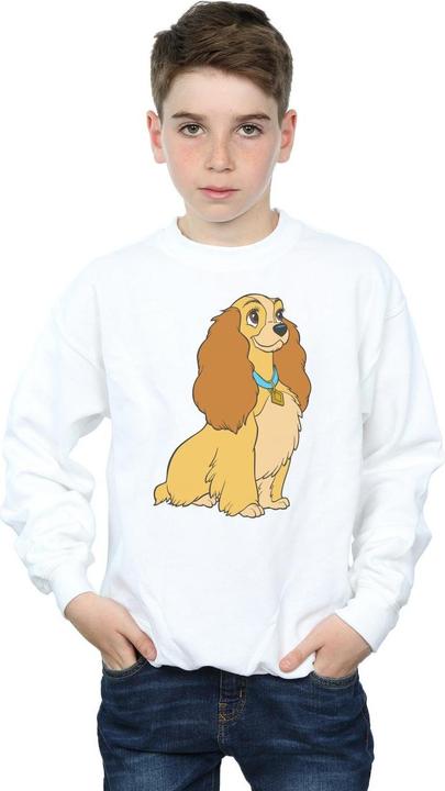 Produktbild Disney Lady And The Tramp Lady Spaghetti Heart Sweatshirt Jungen (140, 146)