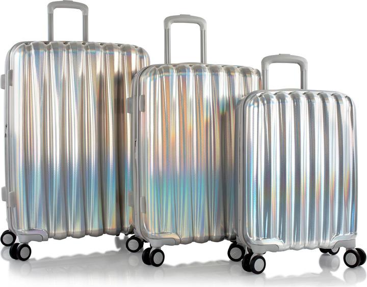 Actual product image Heys Astro 3pc Set Suitcases - Silver (176 l, XL (from 140l))
