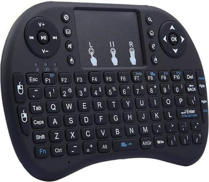 Image du produit JTI Mini clavier sans fil - QWERTY (Noir) (ING. Int., Sans fil)