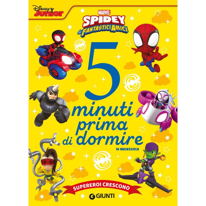 Actual product image Libretto Spidey Supereroi Crescono Storie 5 Minu - Walt Disney Marvel (Storie Da 5 Minuti)