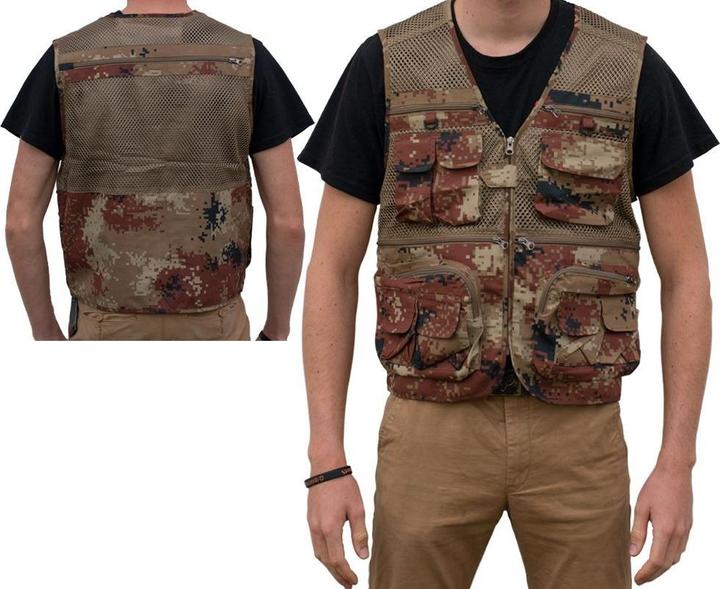 Actual product image Kapaan Prospecting vest / Bodywarmer Camo (L) (L)