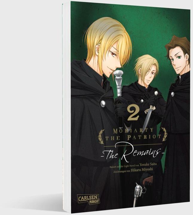 Actual product image Moriarty the Patriot: The Remains 2 (German, Yosuke Saita, Hikaru Miyoshi, 2025)