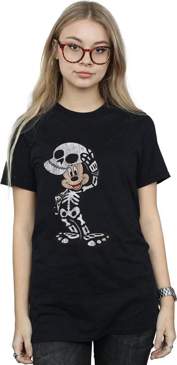 Immagine prodotto Disney Mickey Mouse Skeleton Maglietta Ampia Donna (L)