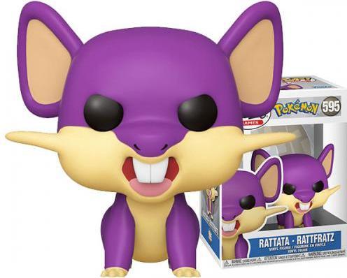 Actual product image Funko Pokemon - Rattata 595 Games