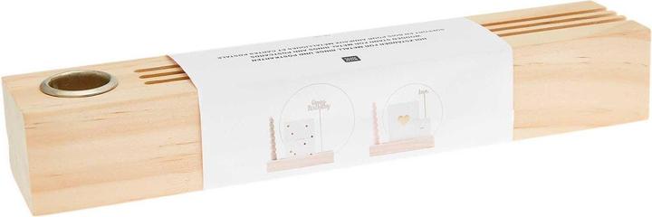 Actual product image Rico Design Wooden Articles Wooden Stand 26 cm (4 x 5 x 26 cm)