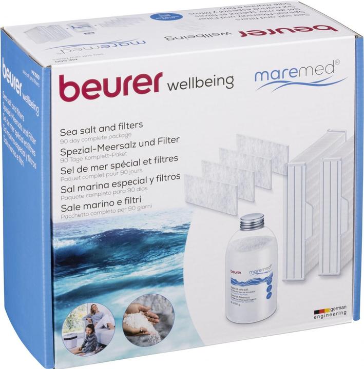 Image du produit Beurer Filtre à air MareMed Set avec sel de mer (6 x)