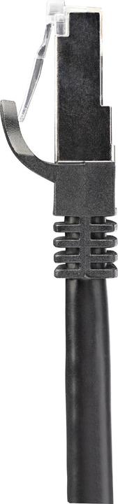 Produktbild StarTech 1m Cat6 Netzwerkkabel - geschirmt (SFTP) Snagless Gigabit Patchkabel - Schwarz (S/FTP, CAT6, 1 m)