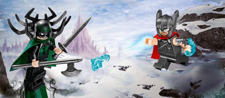 Produktbild LEGO Marvel Super Heroes Das ultimative Kräftemessen um Asgard (76084, LEGO Marvel)