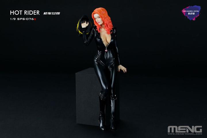Meng-Model Hot Rider (Resin) (Édition précolorée, figurine assemblée)