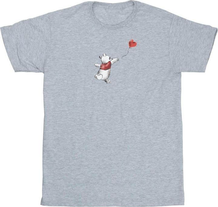 Actual product image Disney Mens Winnie The Pooh Balloon T-Shirt (M)