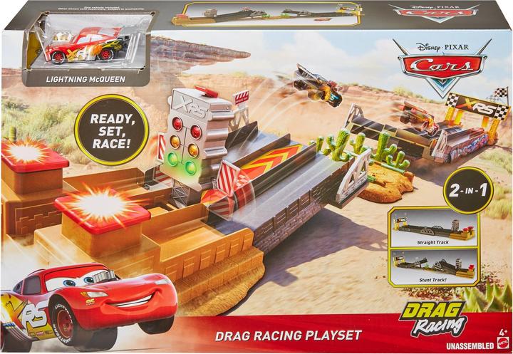 Produktbild Disney Cars Xtreme Racing Serie Dragster-Rennen Spielset