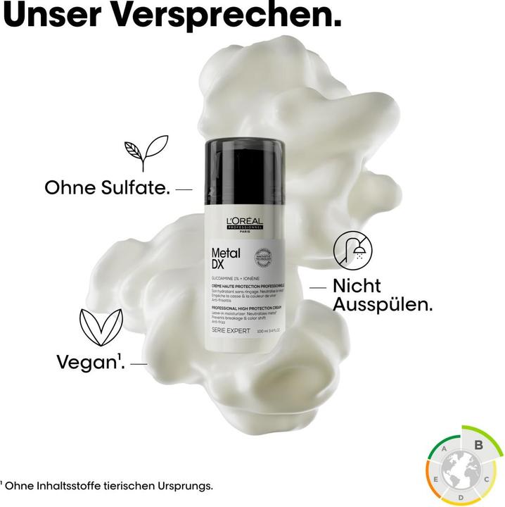 Image du produit L'Oréal Professionnel Crème haute protection Metal DX (100 ml)
