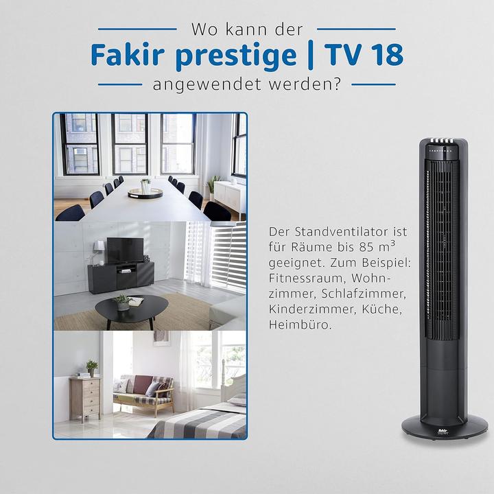 Image du produit Fakir Ventilateur de tour (25 dB)