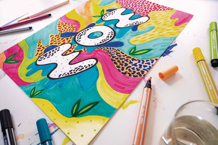 Immagine prodotto STABILO PEN 68 MAX ARTY - penne con punta in fibra (Multicolore, 20 x)