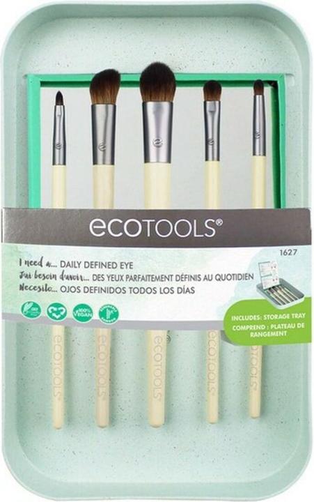 EcoTools Set Mit Schminkbürsten Daily Defined (Set)