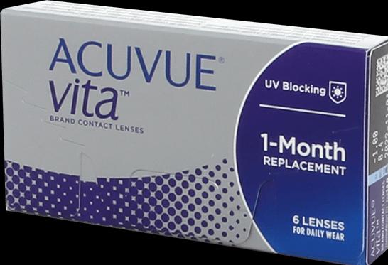 Image du produit Acuvue Vita 6 (6 pièce(s), Lentille mensuelle, Sphérique)