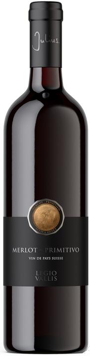 Image du produit Vins & Vignobles Julius Sa Merlot-Primitivo Vin de Pays Suisse (1 x 75 cl, 2023)