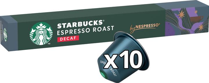 Produktbild Starbucks Kaffeekapseln Decaf Espresso Roast 12 x 10 Stück (120 x Port.)