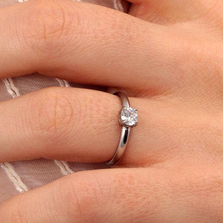 Produktbild Morellato LOVE RINGS AN. STONE size 0 (54, 925 Silber)