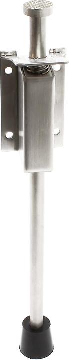 Actual product image Wiltec Stainless Steel Door Stopper, Door Locking Device with Pedal, Doorstop with 118-146mm Lifting Height