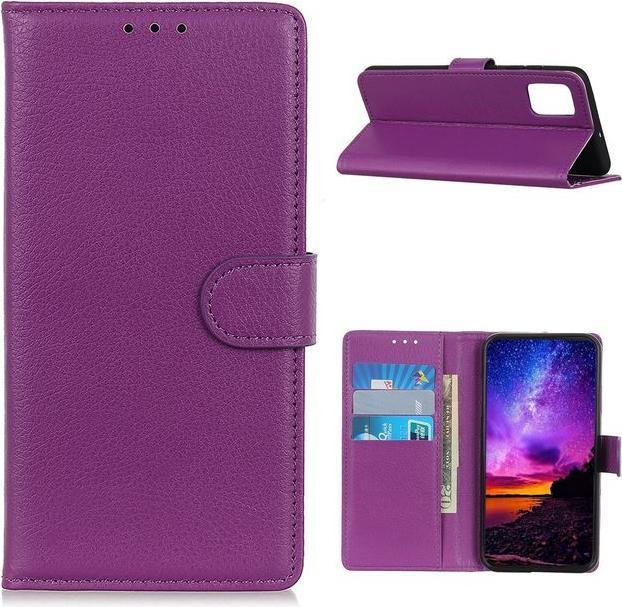 Actual product image MU Classic Litchi Leather Bookcover Series (OnePlus 9 Pro)
