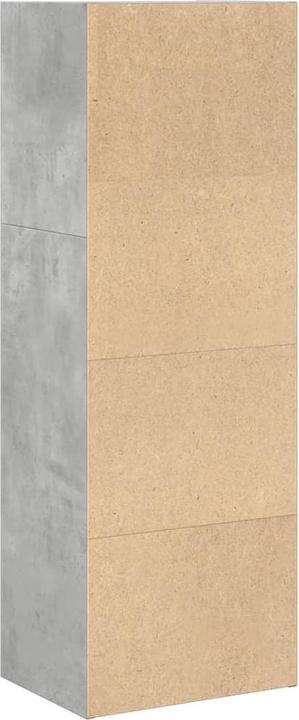 Produktbild VidaXL Bücherregal Standregal Büroregal Aktenregal Aufbewahrungsregal Betongrau (30 x 40 x 114 cm)