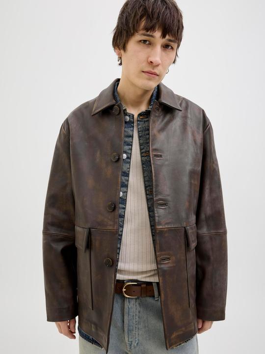 Actual product image Jack & Jones Leather jacket Leather jacket (L)