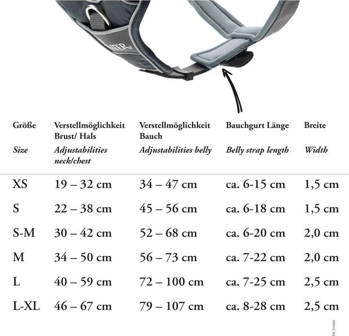 Produktbild Hunter Geschirr Divo (S, Hund, Hundesport, Spazieren, Allgemein, Jogging)