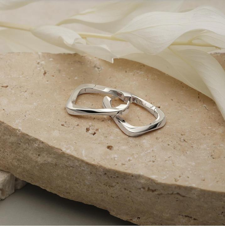 Produktbild Jette Creolen SIMPLE (925er Silber)