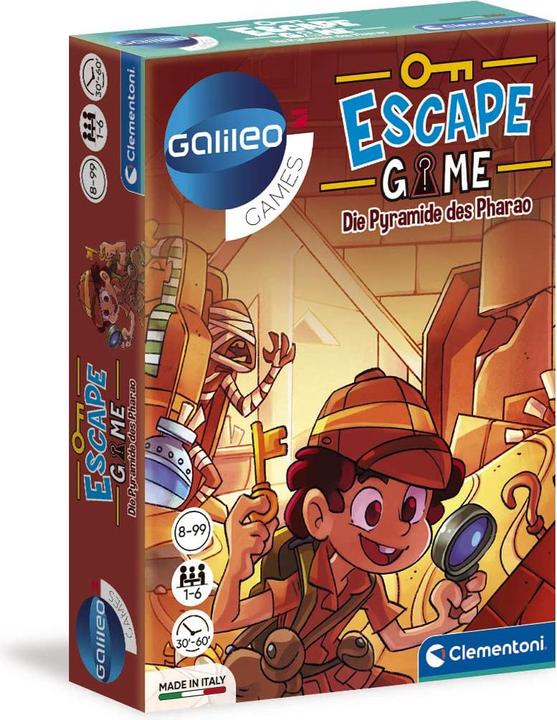 Image du produit Clementoni Galileo Escape La pyramide du pharaon (Allemand)