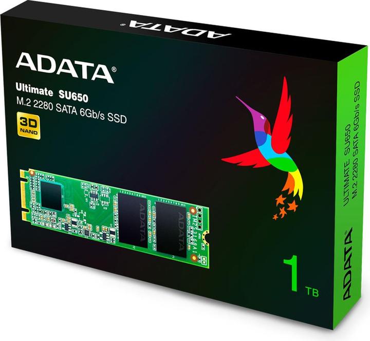 Actual product image Adata Ultimate SU650 (1000 GB, M.2 2280)