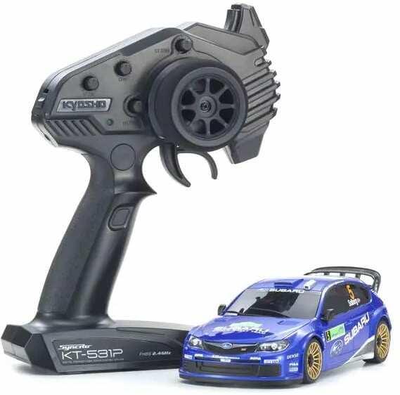 Produktbild Kyosho Mini-Z MA020 Subaru Impreza WRC 2008 Weiss, ARTR, 1:27 (ARR Almost-Ready-to-Race)