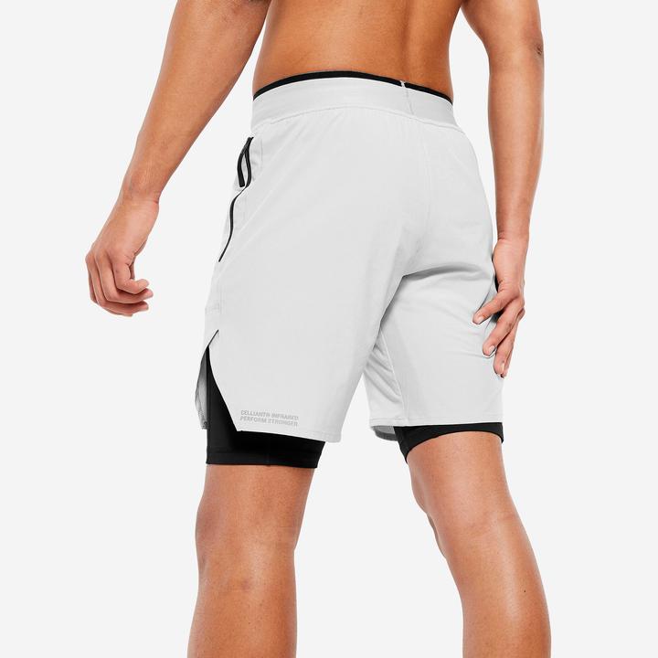 Image du produit Domyos Short homme - Celliant gris (XL)