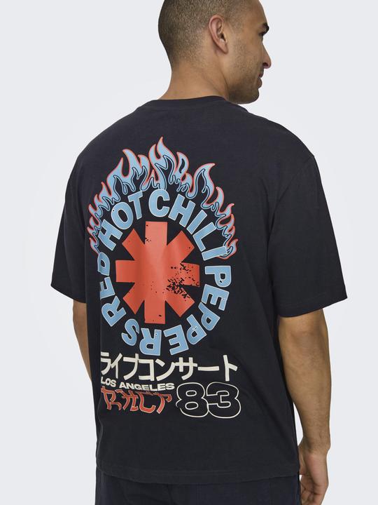 Produktbild Only & Sons Locker geschnitten Rundhals T-Shirt T-shirt (XL)
