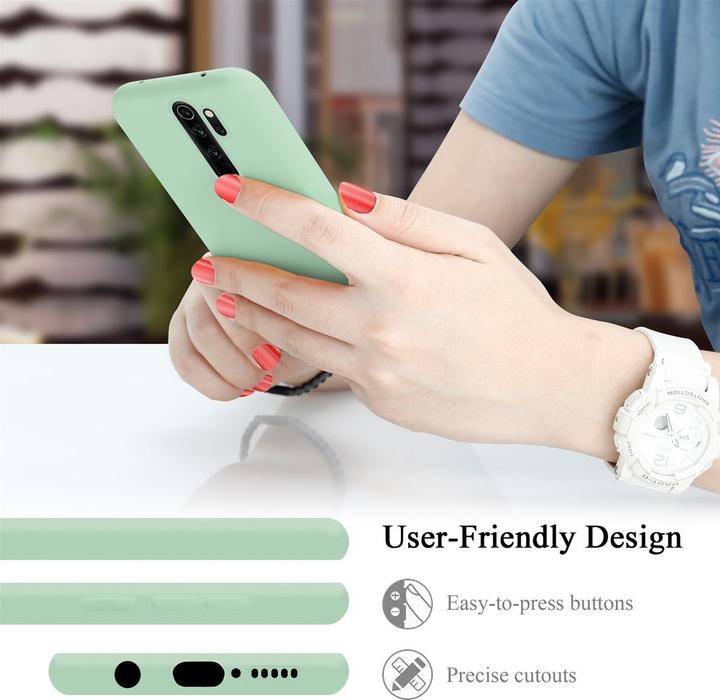 Image du produit Cadorabo TPU Liquid Silicone Case Cover (Xiaomi Redmi Note 8 Pro)