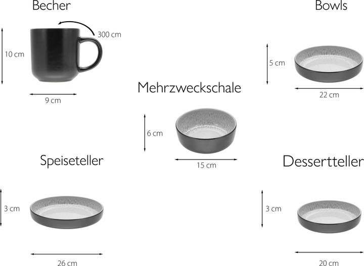 Actual product image CreaTable Nordic Fjord (10 Piece)