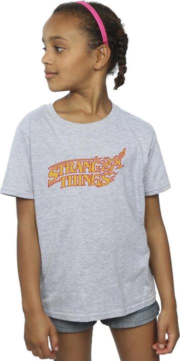 Image du produit Netflix - T-shirt STRANGER THINGS LOGO BREAKING - Fille (140, 146)