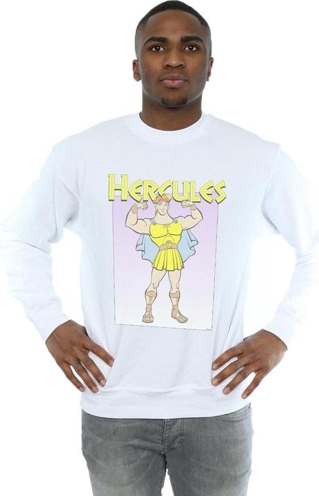Actual product image Disney Mens Hercules Muscles Sweatshirt (L)