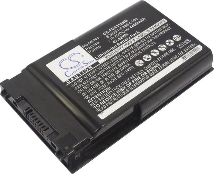 Image du produit NoName Batterie pour Fujitsu LifeBook T1010 etc.