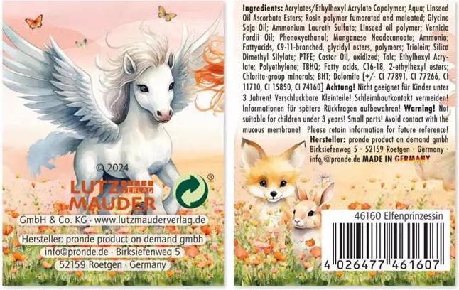 Produktbild Lutz Mauder TapirElla Tattoo-Meter Elfenprinzessin