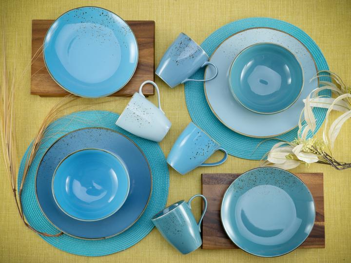 Actual product image CreaTable nature aqua (16 Piece)