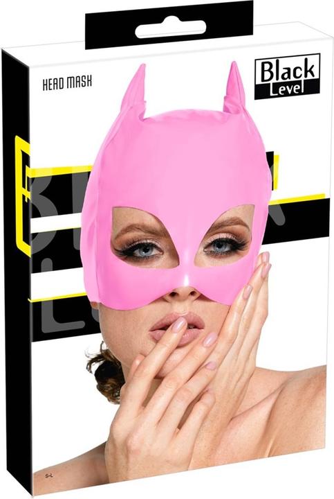 Black Level Lacquer head mask