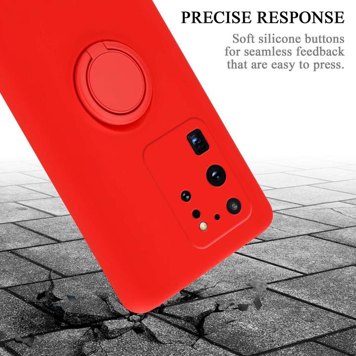 Actual product image Cadorabo TPU Liquid Ring Silicone Case Cover (Samsung Galaxy S20 Ultra)