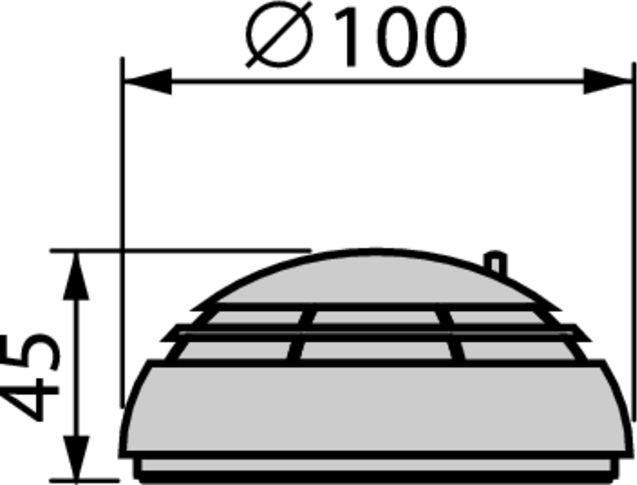 Actual product image Dormakaba Smoke detector RM-N in Contur design